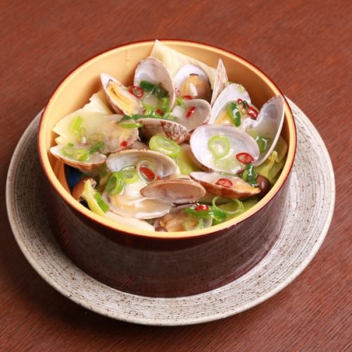 Steamed clams