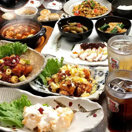 "Ten Ten Course" (8 dishes total) ◆ 3000 yen