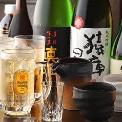 【2h飲み放題単品】1,280円(税込)カクテル・焼酎・ノンアル・ソフトドリンクのみ