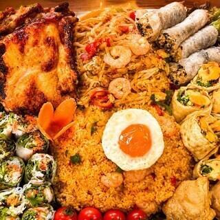 ☆Featured on Ariyoshi Seminar★ Asian/Ethnic Variety 2-Hour All-You-Can-Drink Course (8 dishes) 5500 yen