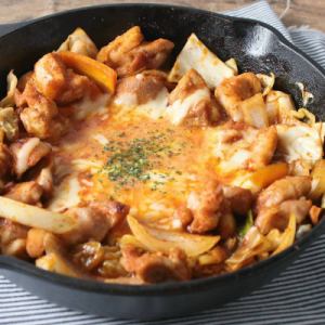 치즈 닭 갈비