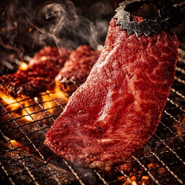 七輪で焼くこだわりの和牛炭火焼肉