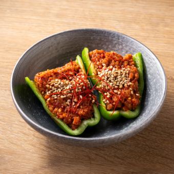 肉味噌パリパリピーマン