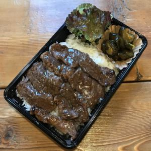 Beef skirt steak grilled meat lunch