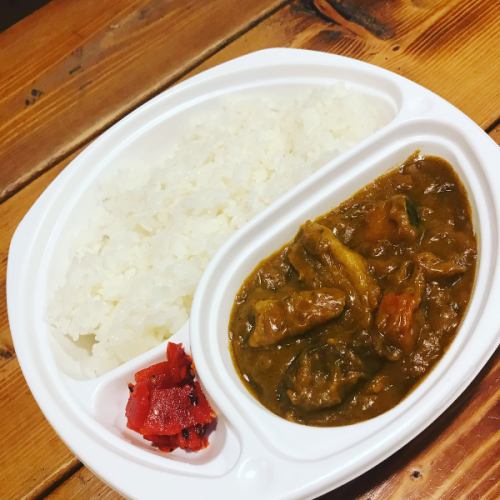 Yakiniku restaurant's meal curry rice set meal