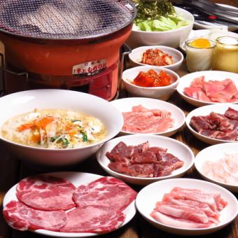 [Includes 2 hours of all-you-can-drink] Tanbi full course featuring Asahikawa hormones
