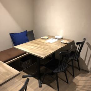 落ち着いたスタイリッシュな店内！