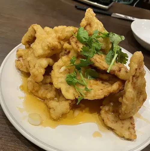 樹笑の酢豚（鍋包肉）