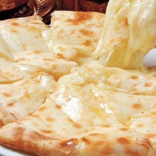 Very popular melty cheese naan
