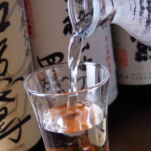 Local sake from all over Japan is recommended !!