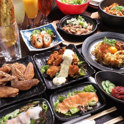 金・土・祝前日は2時まで営業！大人気食べ飲み放題コース★料理・ドリンク計約240種★個室でご案内♪