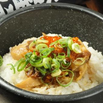 豚バラ塩焼きそば/明太釜玉うどん/豚バラねぎ塩炒飯/ガーリックレタス炒飯/越前おろしそば　各