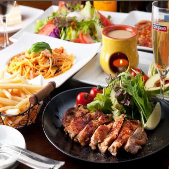``Mira Course'' 3 hours all-you-can-drink 3-hour all-you-can-drink menu with 6 dishes including luxury Iberian pork rillettes and authentic pasta 3,480 yen → 2,480 yen