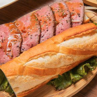 로스트 비프 서브 마린 샌드 Roast Beef Sub Sandwich