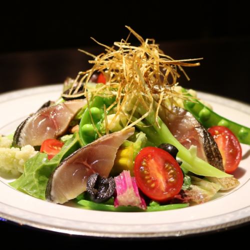炙りしめ鯖のサラダ　ニース風