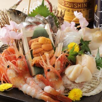 Five kinds of sashimi (1 portion)