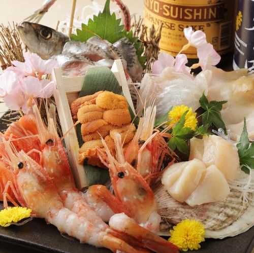 Five kinds of sashimi (1 portion)