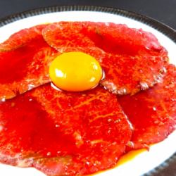 炙り和牛のレアすき焼き