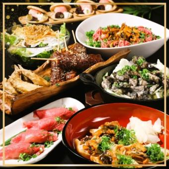 贅沢！金シャチ夏宴会【名古屋コーチン/A5和牛/刺身盛/鰻】DX飲放付きコース6000円⇒５５００円