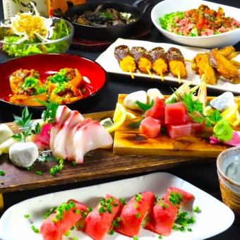 贅沢！金シャチ秋宴会【名古屋コーチン/A5和牛/刺身盛/鰻】DX飲放付きコース6000円⇒５５００円