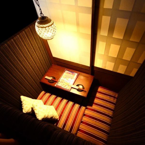 【人数に応じた個室】限定のカップル個室他様々な個室をご用意しております★少人数、中規模、20名様～最大60名様までの大人数にも対応！フロア貸切も承っております。宴会は２０名様から最大６０名様まで対応可能です。お早目のご予約をどうぞ！【会社宴会/最大60名/10名以上の個室/20名以上の個室/歓迎会/貸切/完全個室】
