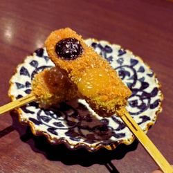 生麩のもちもち串カツ