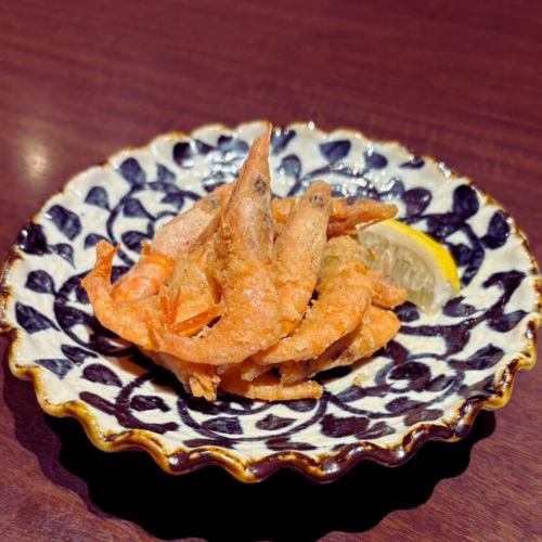 甘海老の唐揚げ