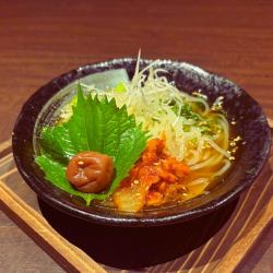 梅しそ冷麺