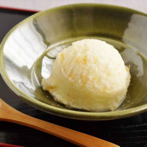 柚子シャーベット