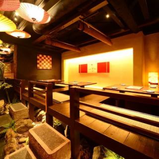 ■小上がり掘りごたつ席（最大24名様まで）【サプライズ/デート/誕生日/記念日/ソファー席/カップルシート/個室/完全個室/ロフト席/カップル/栄 居酒屋/会社宴会】