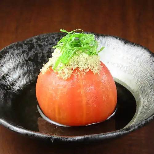 Chilled tomato oden
