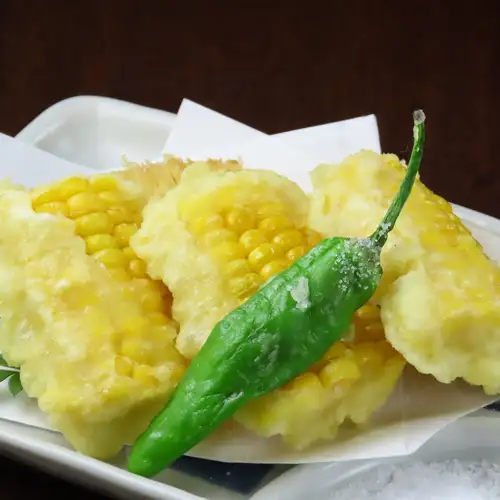 Corn tempura