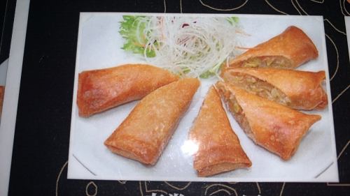 春巻/手羽先の唐揚げ