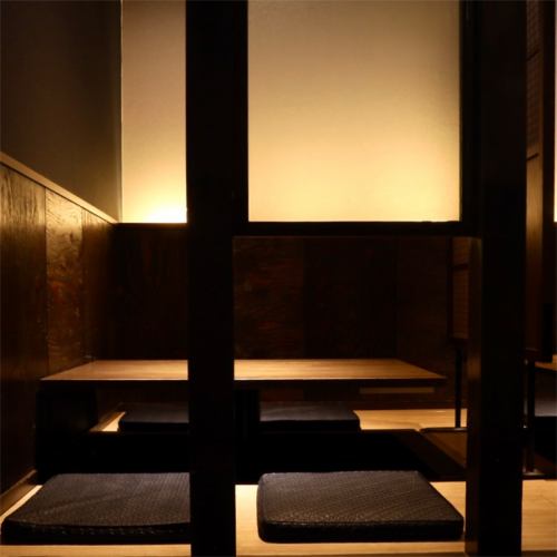 少人数個室完備♪