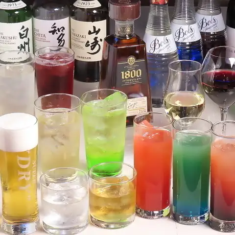 単品飲み放題あり◎ダーツ、カラオケ、個室のご用意ございます♪