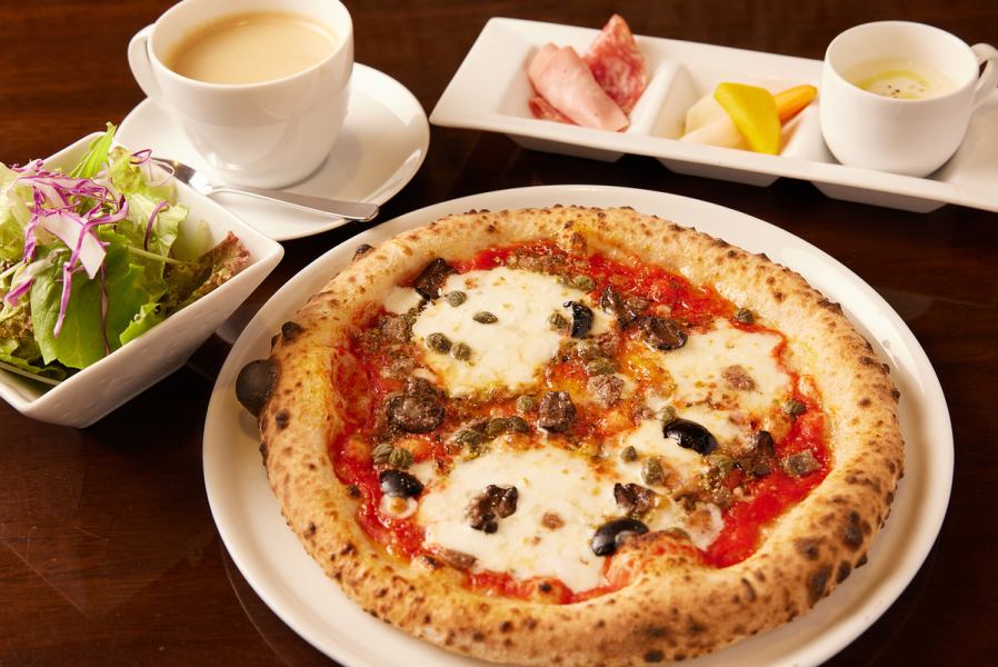 ◆◇Choose from pasta or pizza! "Lunch set" packed with specialties◇◆