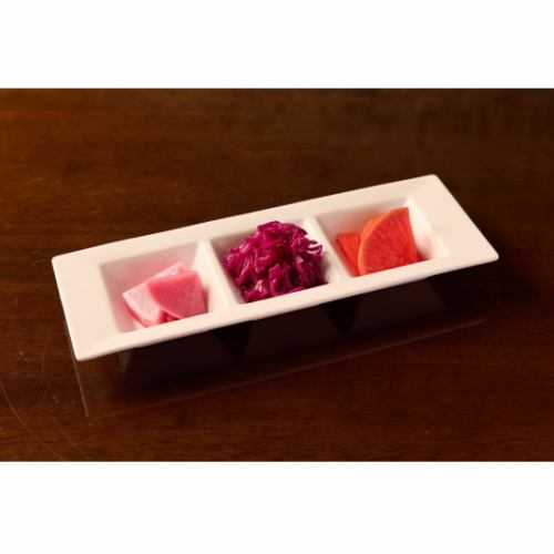 有機野菜のピクルス