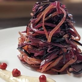 （小皿前菜）有機野菜のラぺ