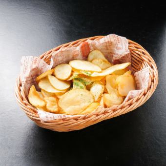 揚げたてポテトチップス（ダブル）