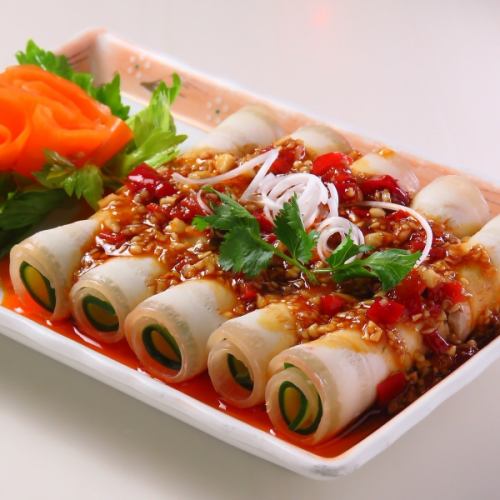 ニンニクソースの冷しゃぶ/江湖白肉