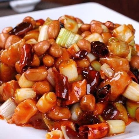 鶏肉とピーナッツの炒め/宮保鶏丁