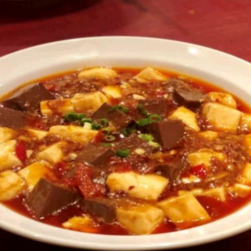 鴨の血入り麻婆豆腐/鴨血麻婆豆腐