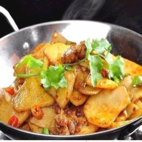 ジャガイモの香ばしい干鍋/干鍋土豆片