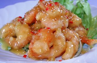 蝦マヨネーズ/蛋黄醤蝦仁