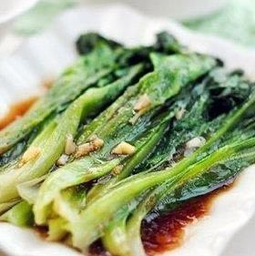 レタスのオイスターソース炒め/豪油生菜