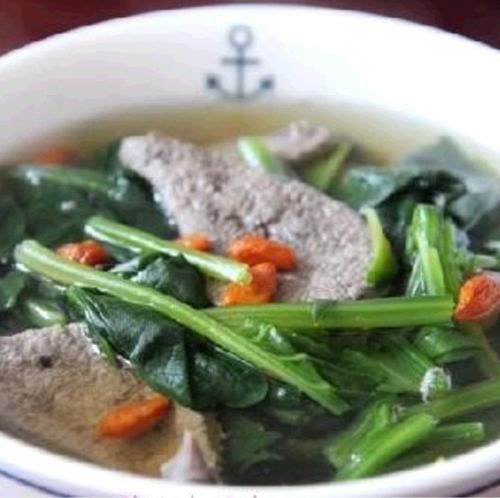 レバースープ/三鮮猪肝湯