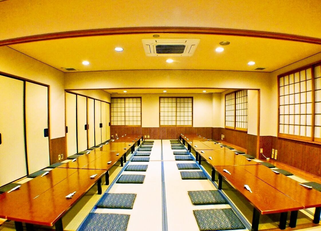 【幹事様必見】大人数の団体様から少人数用個室まで幅広く。