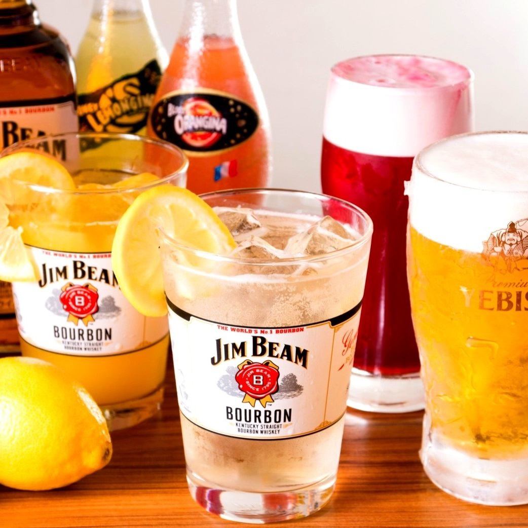 [90 minutes all-you-can-drink] All-you-can-drink beer and highball for 1,870 yen!