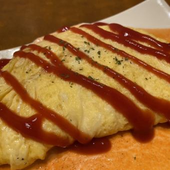 Mentaiko cheese omelet