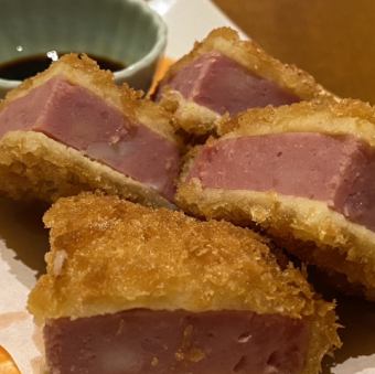 Thick ham cutlet